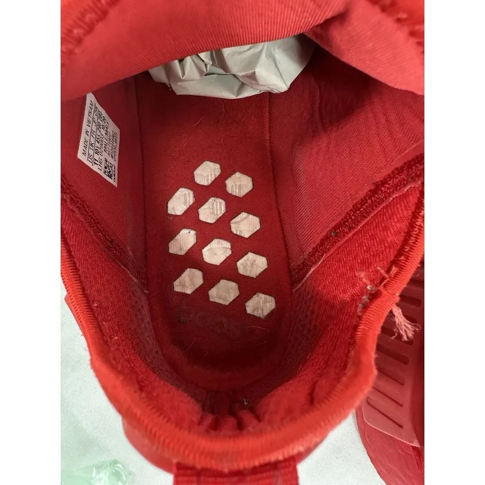 Adidas NMD R1 Men's Shoes Red-Scarlet FV9017‎ Size 11